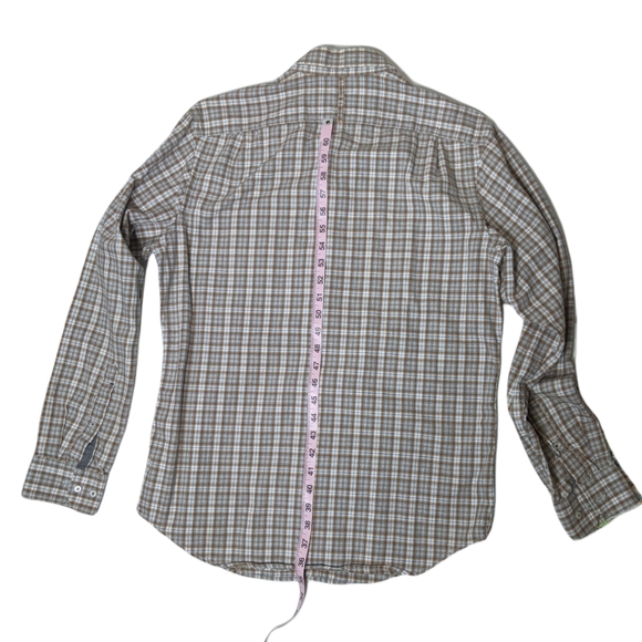 Banana Republic Luxe flannel button down - Picture 4 of 8